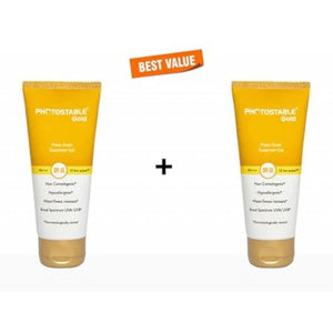 PHOTOSTABLE Gold Matte Finish Sunscreen Gel SPF 55 PA+++ 50 gm (Pack of 1 x 50gm)