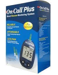 ONCALL PLUS GLUCOMETER WITH 10 STRIPS