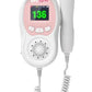 BPL Medical Technologies FD-03 Fetal Doppler Smart Noise Reduction & Heartbeat Detection Machine with in-Built Speaker for Home and Clinic Use - Pink & White