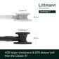 3M Littmann Cardiology IV Stethoscope 6163 – Black-Finish Chestpiece, Black Tube, 27 Inch
