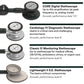 3M Littmann Classic III Monitoring Stethoscope – Black, 27 Inch (5620)