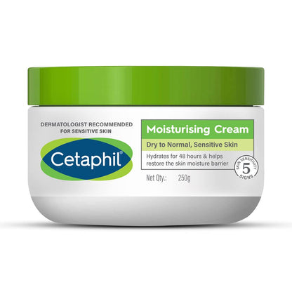 Cetaphil Moisturising Cream for Face & Body,Dry to Normal skin, 250 gm