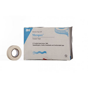 3m Micropore Tape 1530-2, 5 cm x 9.14 m - Pack of 6