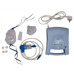BPL Medical Technologies Breath Ezee N5 Low Noise Compressor BPL Nebuliser Machine Kit for Child and Adult, Portable Nebulizer