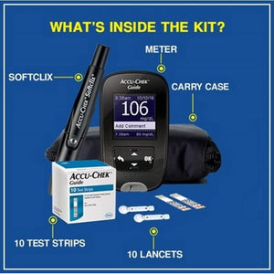 AccuChek Guide Glucometer With Bluetooth