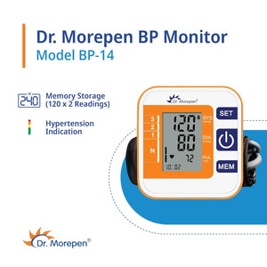 Dr. Morepen Blood Pressure Monitor Model BP-14