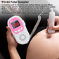 BPL Medical Technologies FD-03 Fetal Doppler Smart Noise Reduction & Heartbeat Detection Machine with in-Built Speaker for Home and Clinic Use - Pink & White