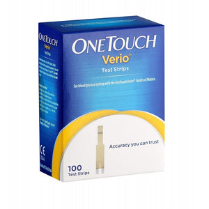 One Touch Verio Flex Strips 100 Count (Multicolor)