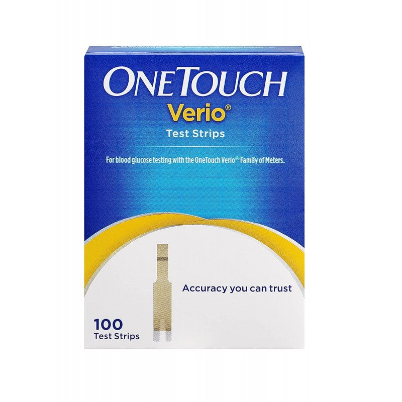 One Touch Verio Flex Strips 100 Count (Multicolor)