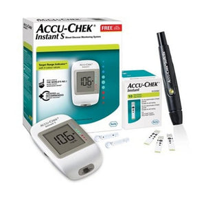 AccuChek Instant S Glucometer Kit