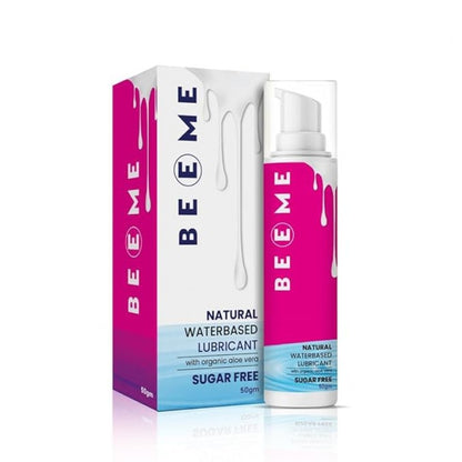 BEEME Lubricant Gel for Men and Women Water Based Lube - Vanila Flavour 50gm