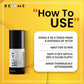BEEME Natural Lubricant (Water-Based) Organic Aloe Vera Lube for Men Women + BEEME Topical Non-Transferable Spray for Men