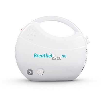 BPL Breathe Ezee N8 Nebulizer Low Noise Compressor Nebuliser Machine Kit for Child and Adult, Portable Nebulizer |2 Year Warranty