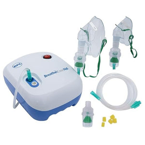 BPL Medical Technologies Bpl Breathe Ezee N6 Low Noise Compressor Nebuliser Machine Kit For Child And Adult, Portable Nebulizer, White