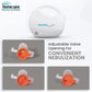BPL Medical Technologies Breathe Ezee N8 Nebulizer Low Noise Compressor Nebuliser Machine for Adults and Kids with Mask - (White)