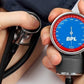 BPL Medical Technologies Aneroid Sphygmomanometer Manual Arm Blood Pressure Monitor | Stainless Steel Dual Premium Stethoscope, Black