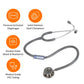 BPL Medical Technologies ST-06 Dual-Head Stainless Steel Stethoscope – Grey