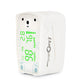 BPL Medical Technologies Smart Oxy Junior Fingertip Pulse Oximeter for Children|High Accuracy|SPO2|Perfusion Index| Age Range - 3-12 Yrs - White