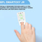 BPL Medical Technologies Smart Oxy Junior Fingertip Pulse Oximeter for Children|High Accuracy|SPO2|Perfusion Index| Age Range - 3-12 Yrs - White