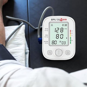 BPL B19 Digital Blood Pressure Monitor Fully Automatic BP Checking Machine with USB, LCD Display, 3 Years Warranty