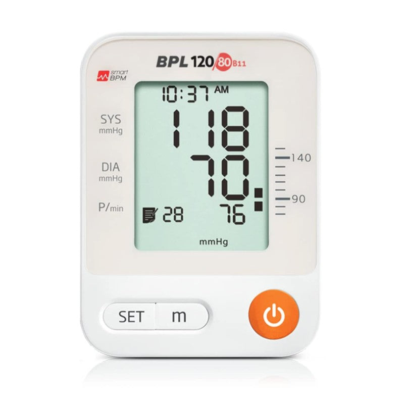 BPL 120/80 B11 Medical Technologies Automatic Blood Pressure Monitor - (White)