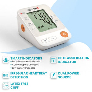 BPL 120/80 B11 Medical Technologies Automatic Blood Pressure Monitor - (White)