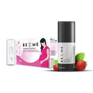 Beeme Combo of Pregnancy Test Kit and Topical Spray for men