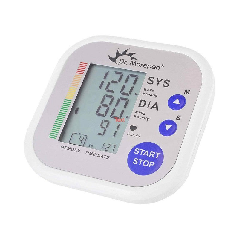 Dr Morepen BP02 Blood Pressure Monitor (White)