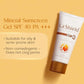 La Shield SPF 40 & PA+++ Mineral Based Sunscreen Gel  Suitable For All Skin Types, 50 Grams
