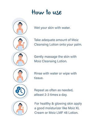 Moiz Cleansing Lotion for Face & Body - 400ml