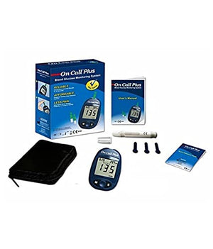 ONCALL PLUS GLUCOMETER WITH 10 STRIPS