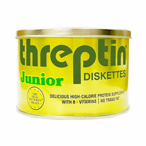 Threptin Junior Diskettes  Protein Supplement for Kids  Kesar-Pista - 250g Pack