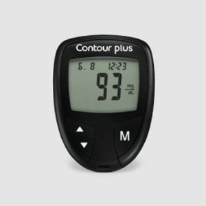 Contour Plus Glucometer with 10 strips